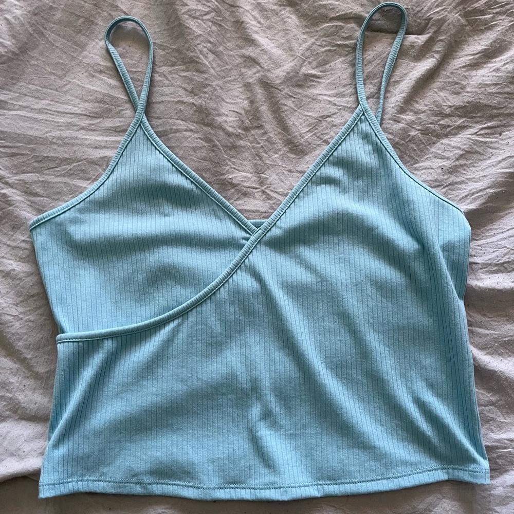 Light blue tank top